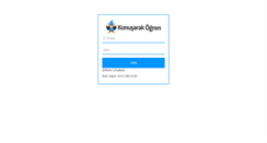 Desktop Screenshot of ogrenci.konusarakogren.com
